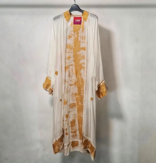 Beige Doré Robe