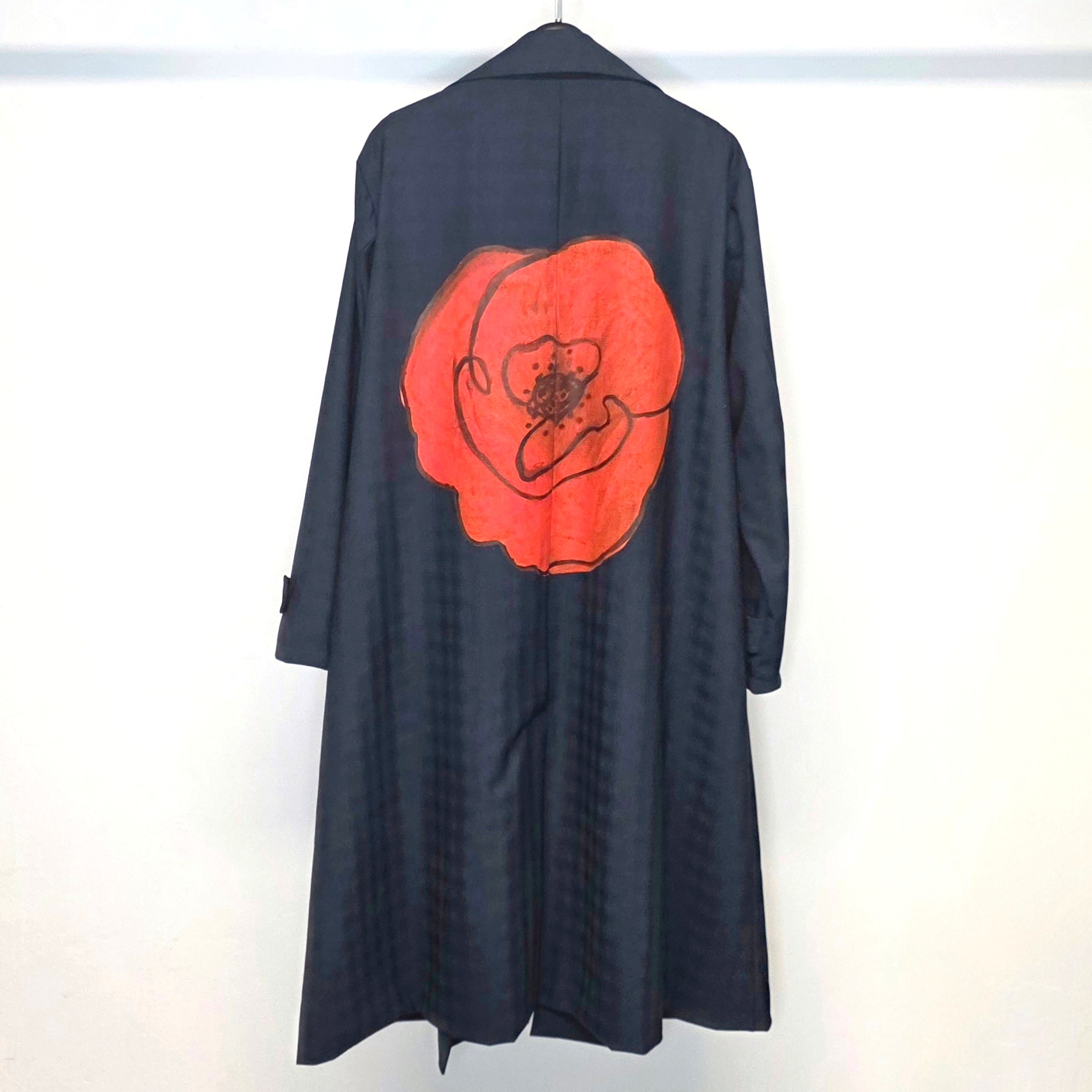 Midnight Poppy Coat