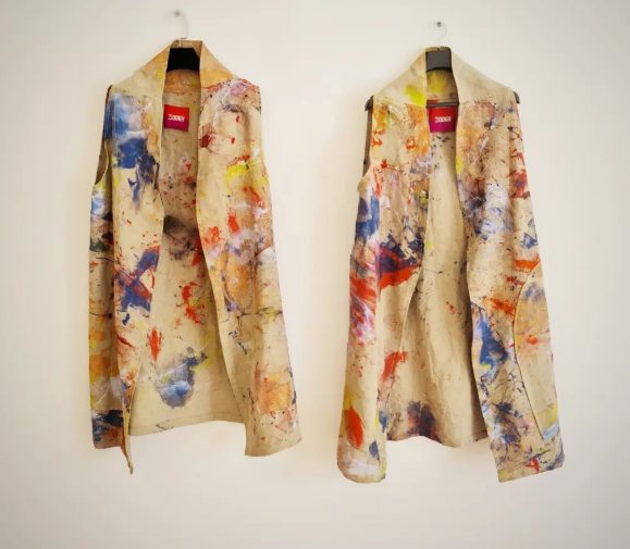 Toile Éclaboussée