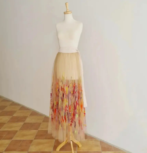Aquarelle Tulle