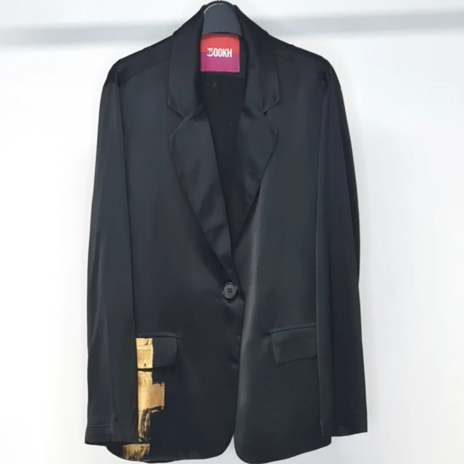 Gilded Cross Blazer