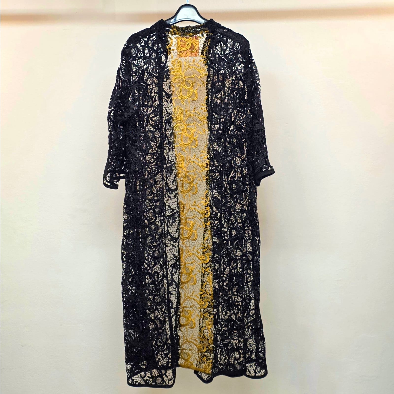 Noir Dentelle Robe
